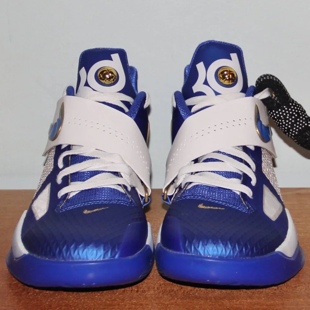 Nike Zoom KD 4 'The Real MVP' Basketball Mens 11 Hyper Royal White